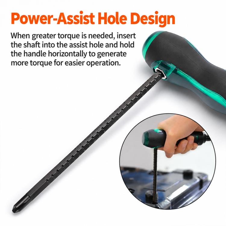 BIKERSAY BT132 Bicycle Repair Dual-purpose Retractable Screwdriver