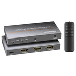 NK-HF3 1080P HDMI 2-In 1-Out Dual-View Splitter with Remote Control, Support PIP Function, 2-In 1-Out Dual-View Splitter