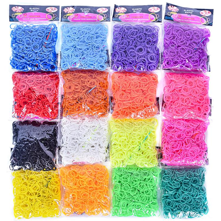 600 PCS/Pack DIY Rubber Band Bracelet Making Kit