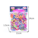 600 PCS/Pack DIY Rubber Band Bracelet Making Kit