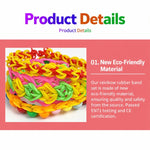 600 PCS/Pack DIY Rubber Band Bracelet Making Kit