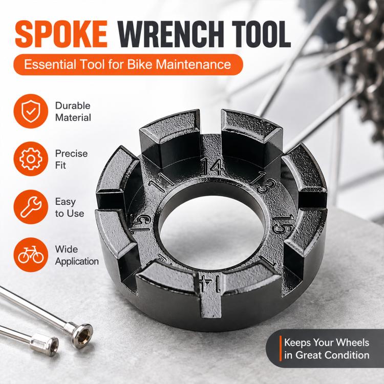 BIKERSAY BT057A Bicycle Spoke Wrench Rim Adjustment Tool