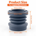Silicone Coffee Grinder Hopper Bellow for Lagom Mini Coffee Grinder