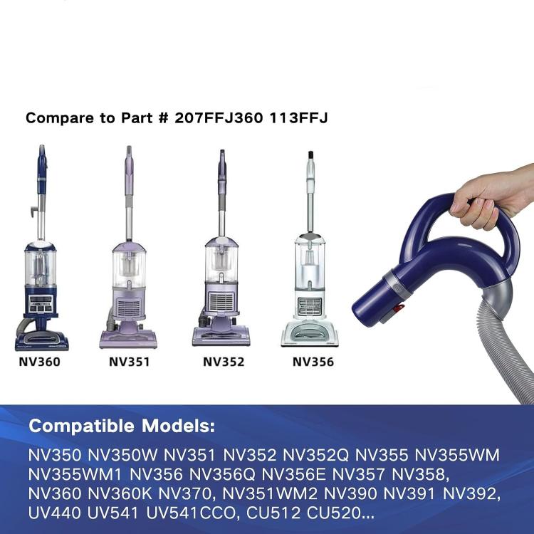 Vacuum Cleaner Replacement Handheld Hose Handle for Shark NV350 / NV351 / NV352 / UV440 / UV360