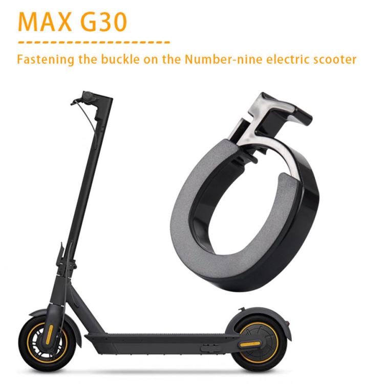 Electric Scooter Buckle Stem Folding Ring Parts and Base Component for Ninebot Max G30 / G30D, Buckle Folding Ring Parts