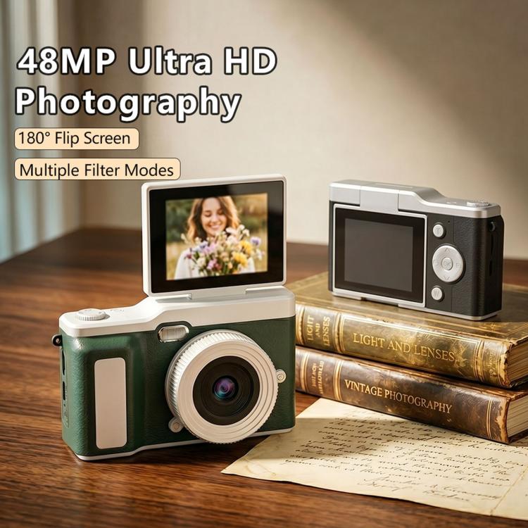 X3 Retro Flip Screen 16X 48MP Ultra HD Digital Camera