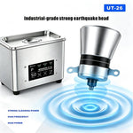 MIJING UT-26 0.8L Dual-Mode Ultrasonic Cleaning Master, EU Plug, US Plug