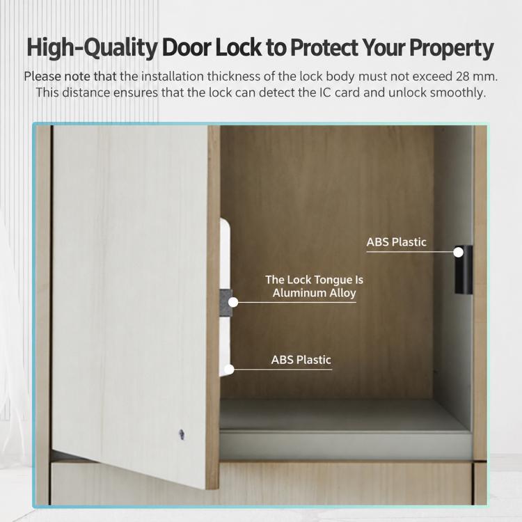 BDL-L1 Graffiti APP Bluetooth Smart Cabinet Door Lock, Supports Remote Control Unlocking