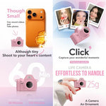 S161 Mini Thumb Camera with 1440P 2K Video Recording, 1.47 inch IPS Color Screen