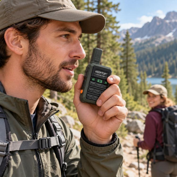 KEEPTOP K1 Mini Portable Two-way Radio Walkie Talkie, EU Plug, US Plug