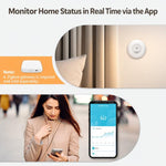 APP Control Smart Light Sensor Compatible With ZigBee Tuya Lighting Brightness Detector