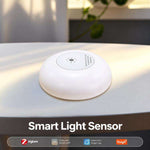 APP Control Smart Light Sensor Compatible With ZigBee Tuya Lighting Brightness Detector