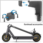 Folding Forehead Base Dashboard Base with Pressing Block Replacement for Ninebot Max G30 / G30D, Forehead Base with Pressing Block