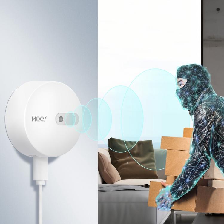 Compatible With ZigBee Tuya Smart Home Human Presence Sensor 24GHz Radar Motion Detection Sensor with App Timer