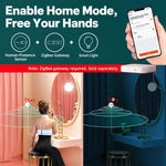 Compatible With ZigBee Tuya Smart Home Human Presence Sensor 24GHz Radar Motion Detection Sensor with App Timer