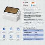 Compatible With ZigBee Tuya Smart Home Rain Sensor with App Remote Monitoring IPX4 Outdoor Light Sensor