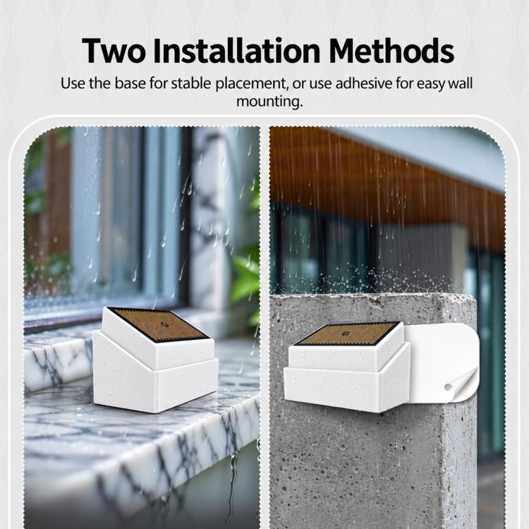 Compatible With ZigBee Tuya Smart Home Rain Sensor with App Remote Monitoring IPX4 Outdoor Light Sensor