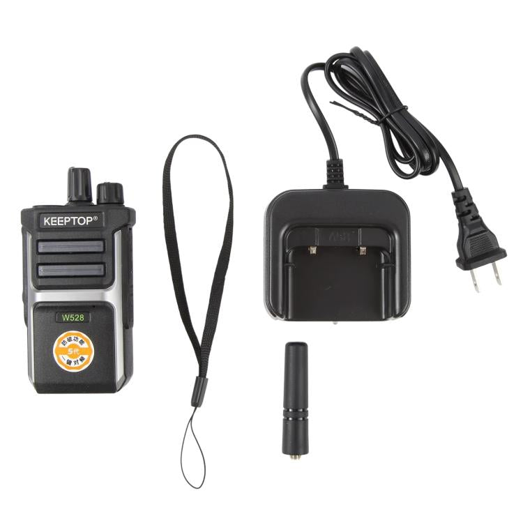 KEEPTOP W528 8W Professional Two-way Radio Walkie Talkie, EU Plug, US Plug