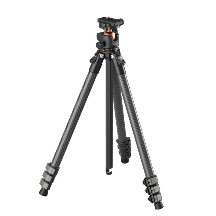 TRIOPO TS-254B+X2 Carbon Fiber Tripod with Ball Head for Photography and Video Shooting, TS-254B+X2