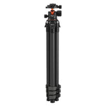 TRIOPO TS-254B+X2 Carbon Fiber Tripod with Ball Head for Photography and Video Shooting, TS-254B+X2