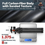 TRIOPO TS-254X+X2 Carbon Fiber Tripod with Ball Head for Photography and Video Shooting, TS-254X+X2