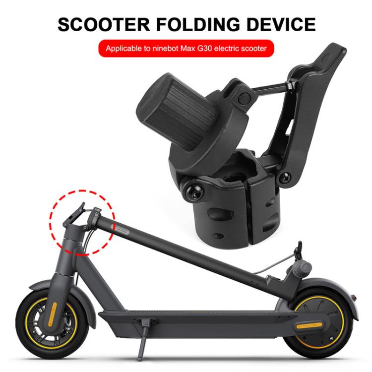 Electric Scooter Stem Folding Mechanism Assembly Replacement for Ninebot Max G30 / G30D, Folding Mechanism Assembly