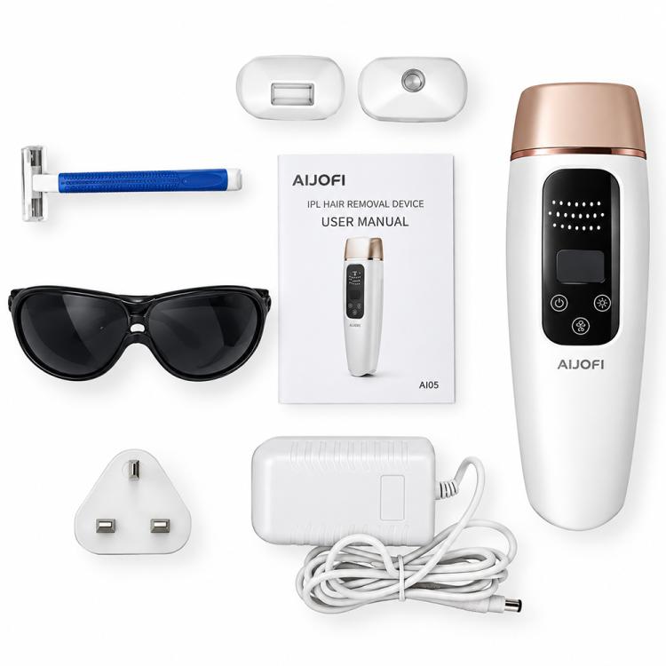 AI08 Portable IPL Photon Hair Removal Device for Home Use, EU Plug, US Plug, UK Plug, AU Plug