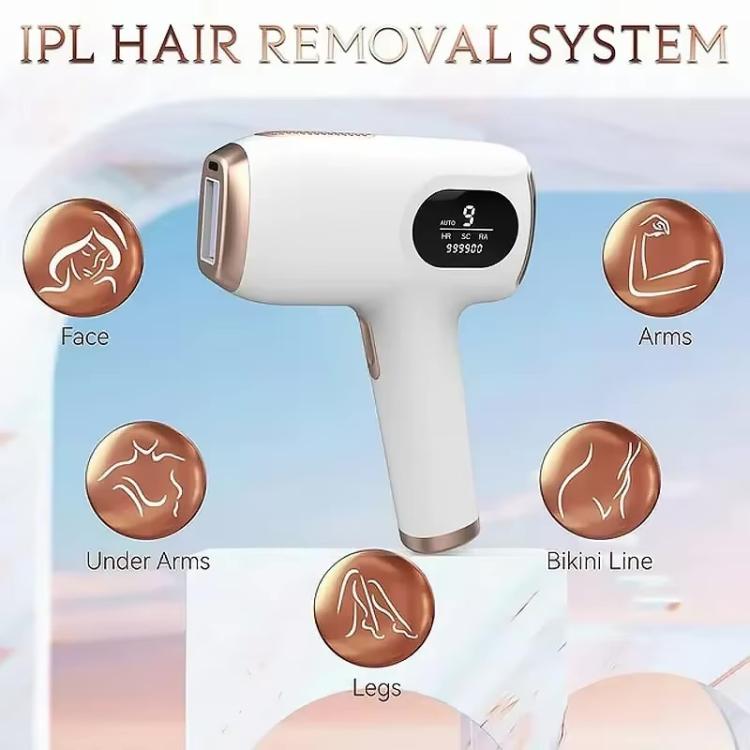 AI12 Handheld IPL Hair Removal Device for Home Use, EU Plug, US Plug, UK Plug, AU Plug