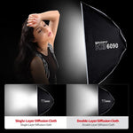 TRIOPO K3 Series Side-Fold Rectangular Quick-Mount Softbox, K3-6090 Bowens, K3-6090 Bowens + Grid, K3-6090 Top Light, K3-6090 Top Light + Grid, K3-30120 Bowens, K3-30120 Bowens + Grid, K3-30120 Top Light, K3-30120 Top Light + Grid