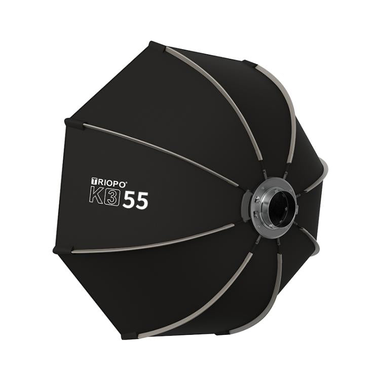TRIOPO K3 Series Quick Setup Octagon Softbox with Detachable Bowens Mount, K3-55, K3-55 + Grid, K3-65, K3-65 + Grid, K3-90, K3-90 + Grid, K3-120, K3-120 + Grid