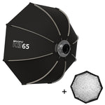 TRIOPO K3 Series Quick Setup Octagon Softbox with Detachable Bowens Mount, K3-55, K3-55 + Grid, K3-65, K3-65 + Grid, K3-90, K3-90 + Grid, K3-120, K3-120 + Grid