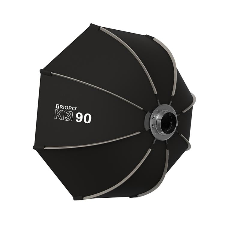 TRIOPO K3 Series Quick Setup Octagon Softbox with Detachable Bowens Mount, K3-55, K3-55 + Grid, K3-65, K3-65 + Grid, K3-90, K3-90 + Grid, K3-120, K3-120 + Grid