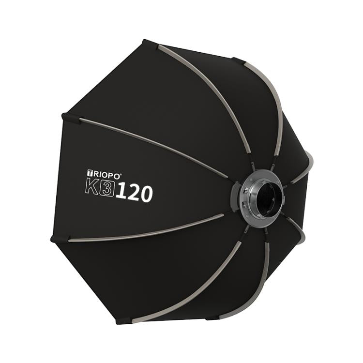 TRIOPO K3 Series Quick Setup Octagon Softbox with Detachable Bowens Mount, K3-55, K3-55 + Grid, K3-65, K3-65 + Grid, K3-90, K3-90 + Grid, K3-120, K3-120 + Grid