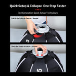TRIOPO K3 Series Quick Setup Octagon Softbox with Detachable Bowens Mount, K3-55, K3-55 + Grid, K3-65, K3-65 + Grid, K3-90, K3-90 + Grid, K3-120, K3-120 + Grid
