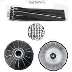 TRIOPO KP2 Series Deep Parabolic Softbox with Bowens Mount, KP2-60 + Grid, KP2-70 + Grid, KP2-90 + Grid, KP2-120 + Grid