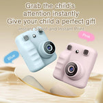 A29 2.4 inch HD IPS Screen Kids Instant Printing Camera, Support Photo and Video Recording