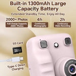 A29 2.4 inch HD IPS Screen Kids Instant Printing Camera, Support Photo and Video Recording