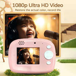 D1 1080P 2.4 inch HD Large Screen Kids Instant Printing Camera, Support Photo and Video Recording