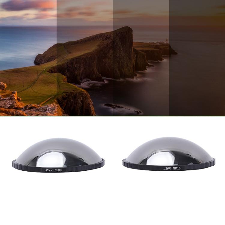 2 PCS/Pack For Insta360 X6 JSR Clip-on ND Lens Filter, ND16, ND32, ND64