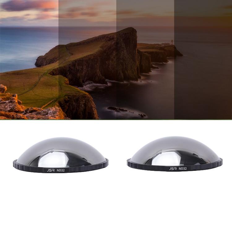 2 PCS/Pack For Insta360 X6 JSR Clip-on ND Lens Filter, ND16, ND32, ND64
