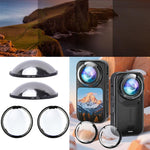 For Insta360 X6 JSR Clip-on ND Lens Filter, 4 in 1 ND32 + PC Lens Guard, 6 in 1 ND16/32/64