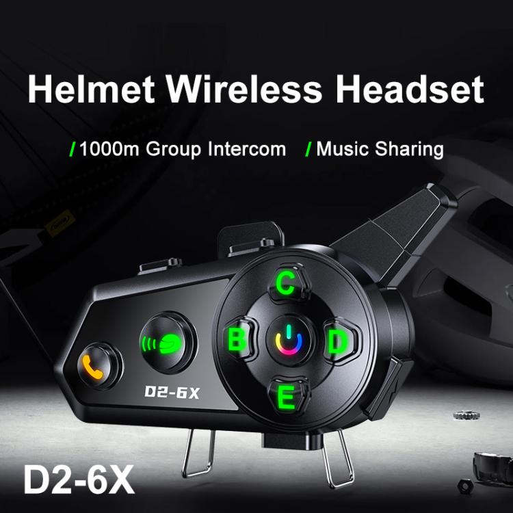 5 in 1  Motorcycle Helmet Wireless Walkie-Talkie Bluetooth Earphone, Hard Mic, Soft Mic, Hard + Soft Mic