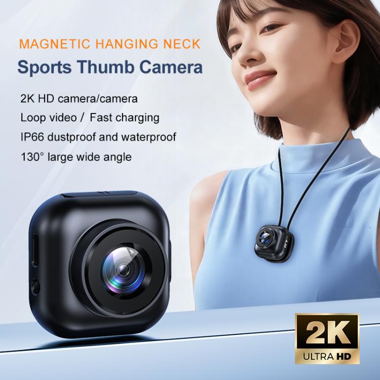 L9 2K Magnetic Thumb Action Camera, L9