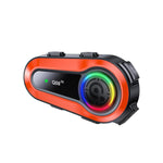 Q08-2X Motorcycle Helmet Wireless Walkie-Talkie Bluetooth Earphone, Hard Mic, Soft Mic, Hard + Soft Mic