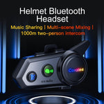 Q18 Motorcycle Helmet Wireless Walkie-Talkie Bluetooth Earphone