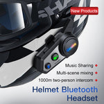 Q18 Motorcycle Helmet Wireless Walkie-Talkie Bluetooth Earphone
