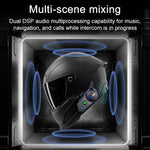 Q18 Motorcycle Helmet Wireless Walkie-Talkie Bluetooth Earphone