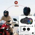 Q26 Pro Motorcycle Helmet Wireless Walkie-Talkie Bluetooth Earphone For 2-person, Hard Mic, Soft Mic, Hard + Soft Mic