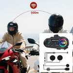 Q26 Pro Motorcycle Helmet Wireless Walkie-Talkie Bluetooth Earphone For 2-person, Hard Mic, Soft Mic, Hard + Soft Mic
