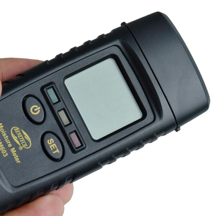 BENETECH GM603 Digital Wood Moisture Meter Humidity Tester Timber Damp Detector, GM603